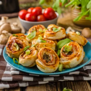 Pesto Kaese Schnecken