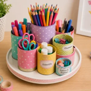 Drehbarer Schreibtisch Organizer