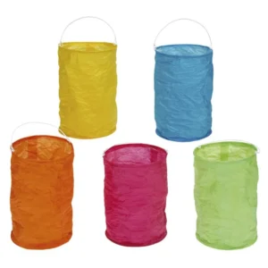 Papierlampions farbig 5er Set