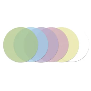 Rundlaternen Zuschnitte pastell 24er Pack